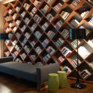 big bookshelf